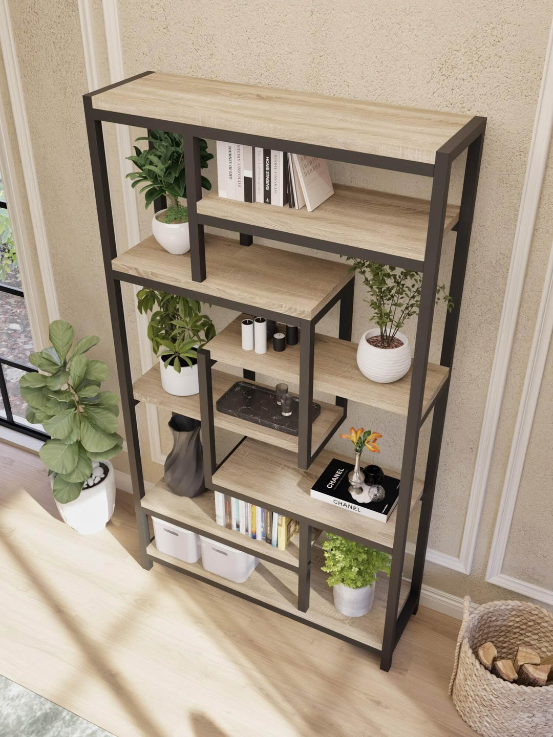 Стеллажи Landloft в интерьере